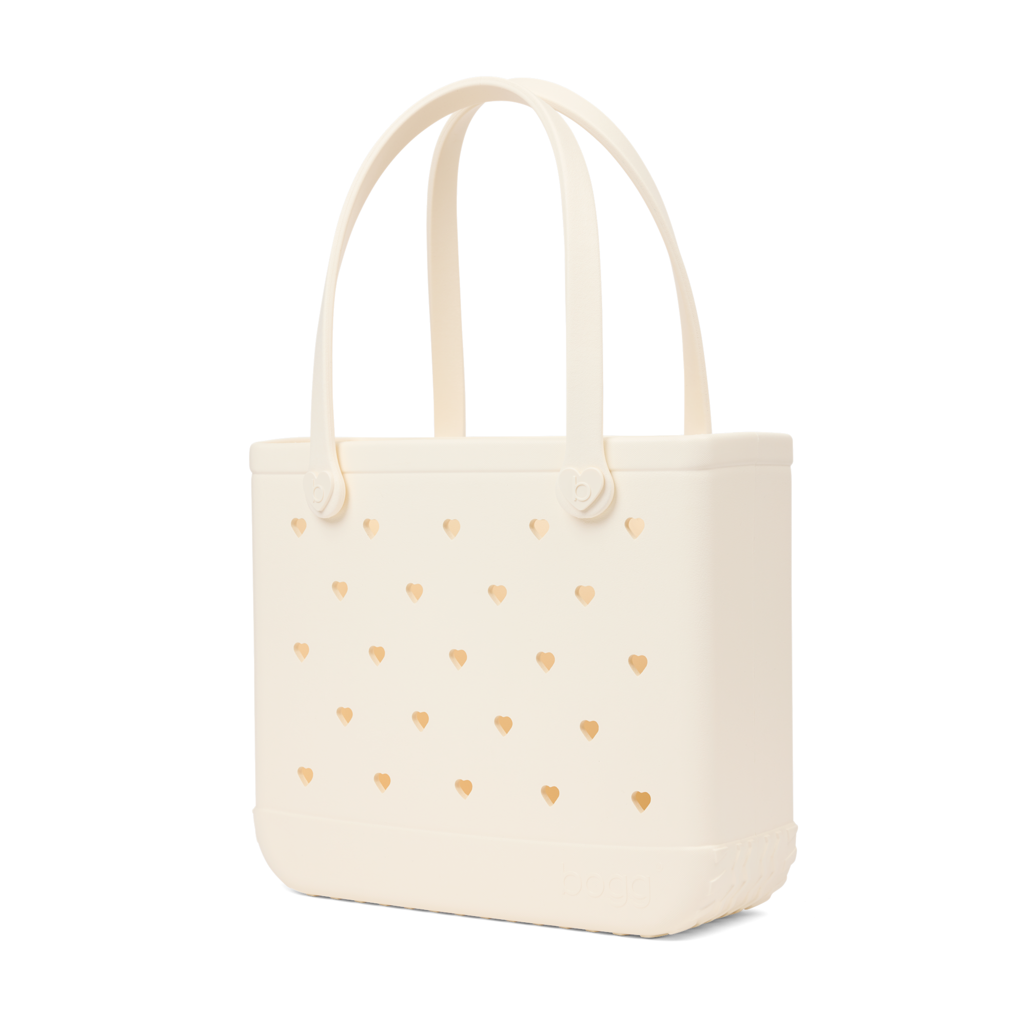 Baby Bag - Cut Out Heart Coconut