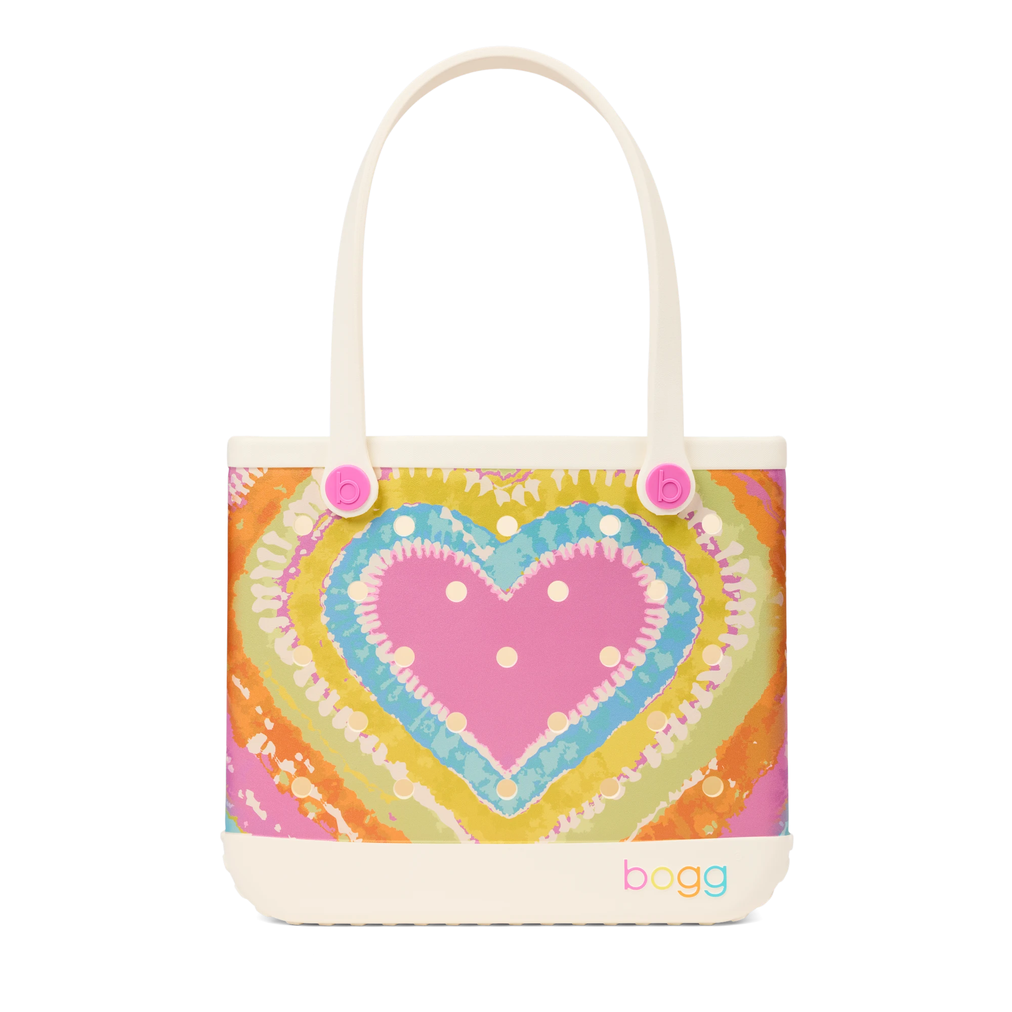 Baby Bag - Dye-licious Heart Pink Taffy