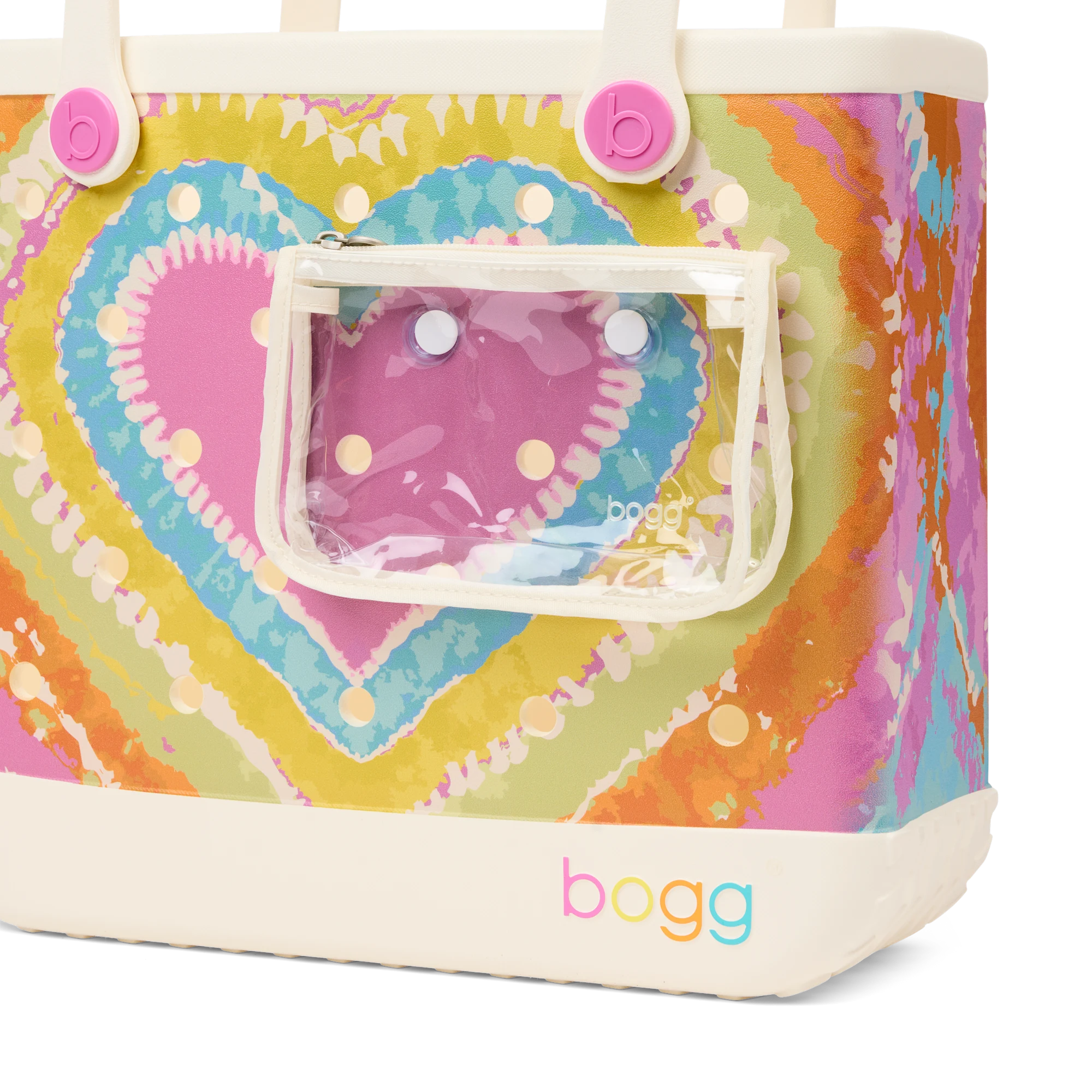 Baby Bag - Dye-licious Heart Pink Taffy