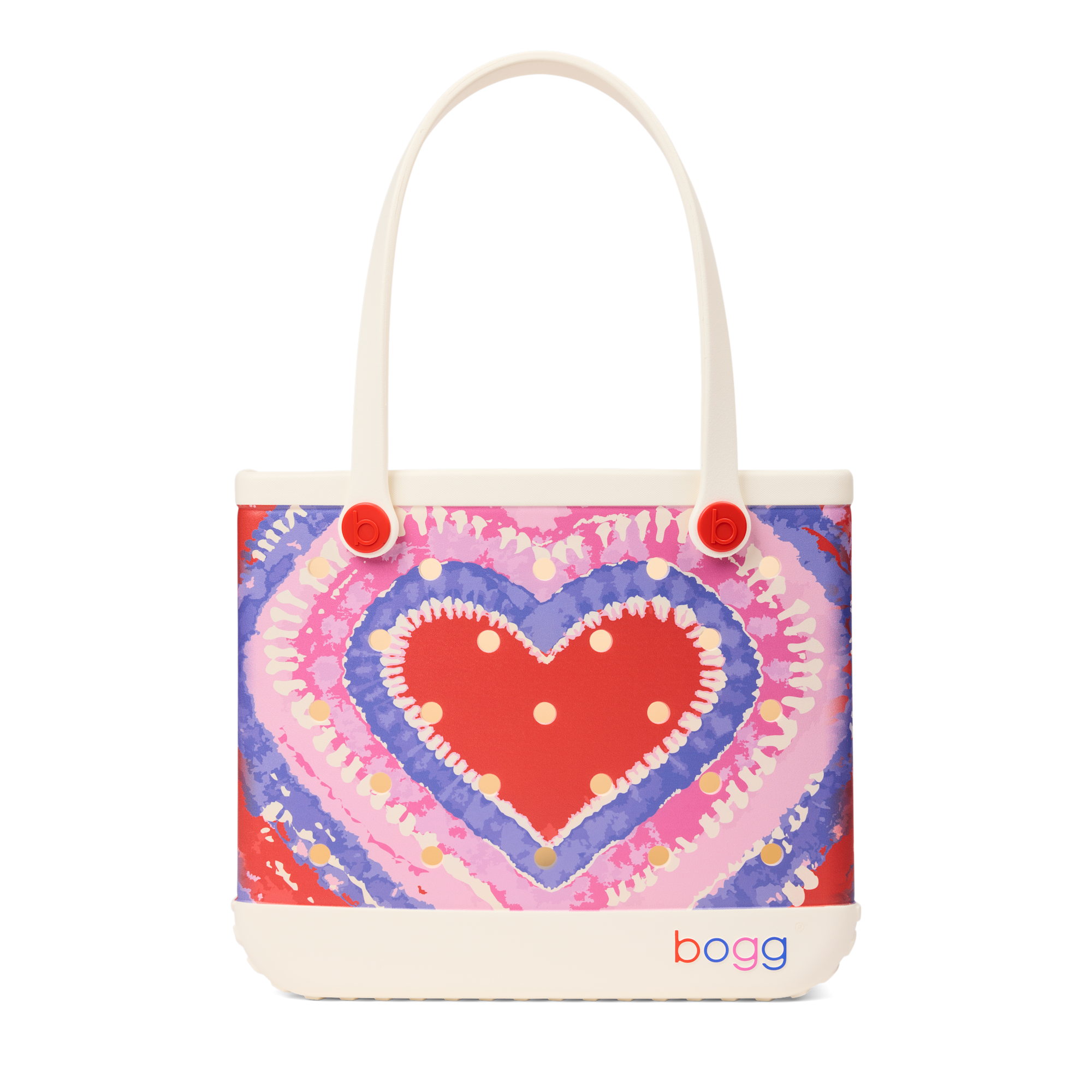 Baby Bag - Dye-licious Heart Buoy Red