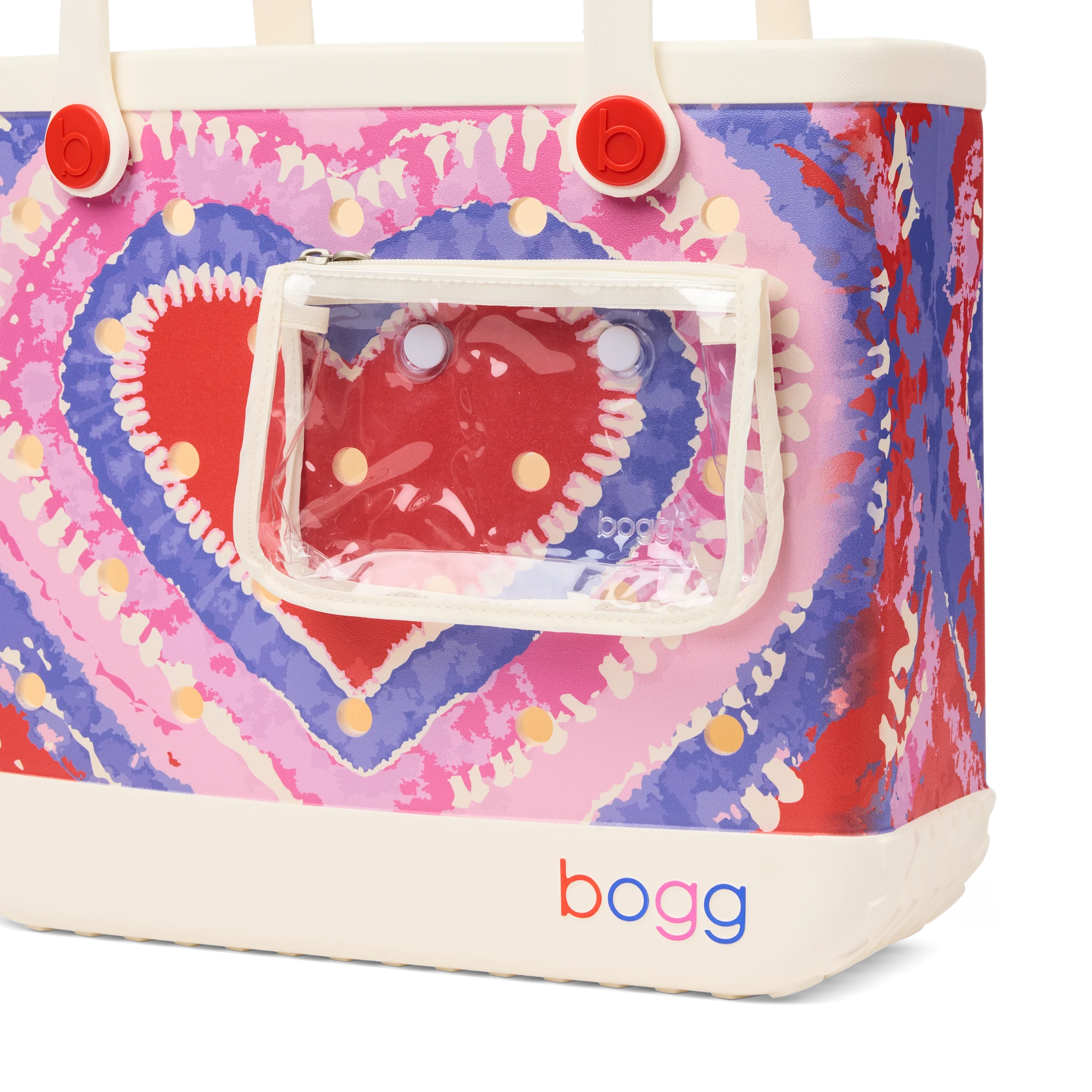 Baby Bag - Dye-licious Heart Buoy Red