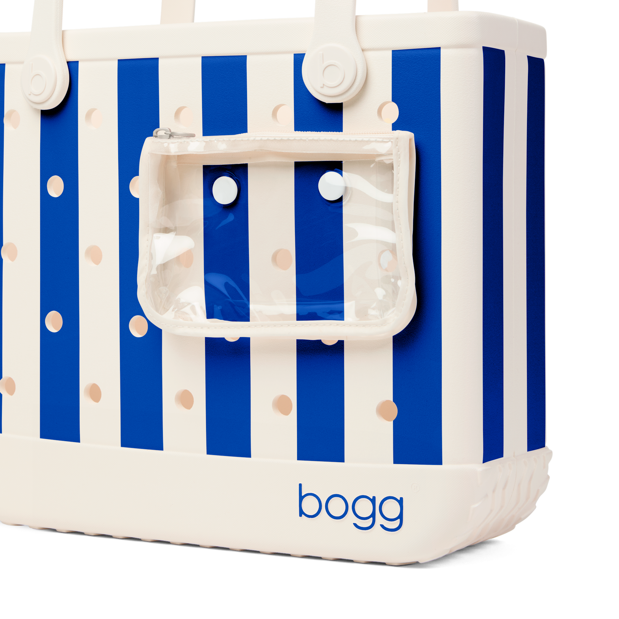 Baby Bag - Mykonos Blue Stripe