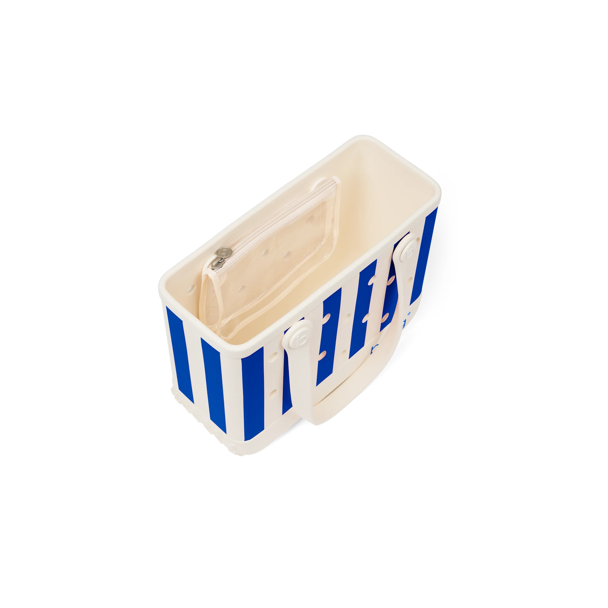 Bitty Bag - Mykonos Blue Stripe