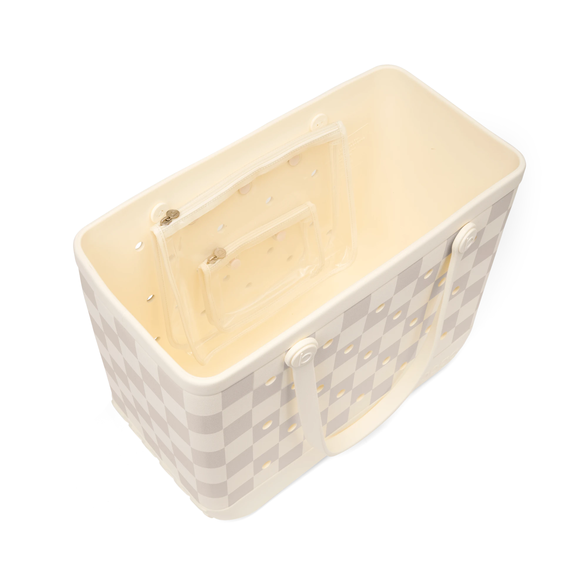 Original Bag - Checkered Coconut/Mushroom