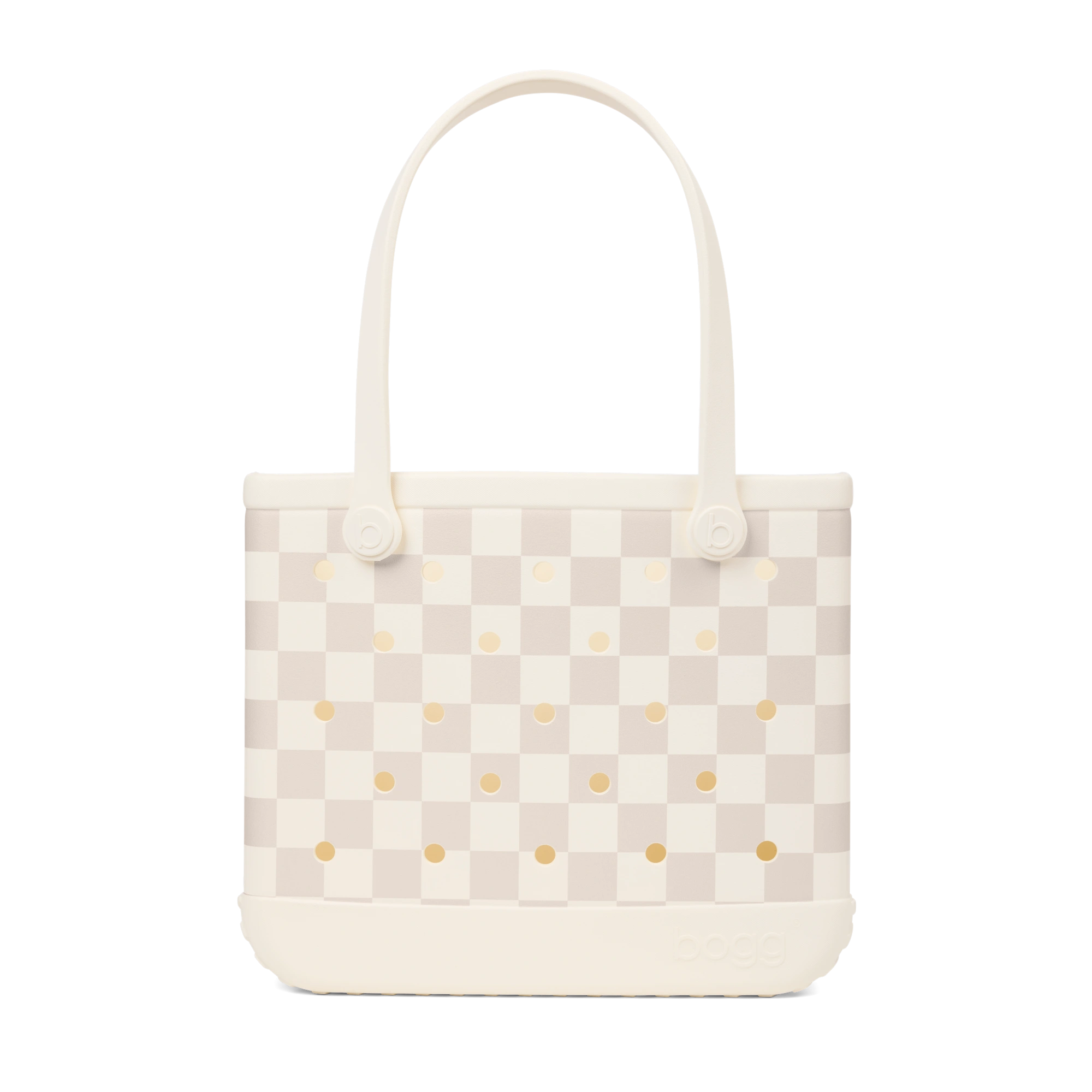 Baby Bag - Checkered Coconut/Mushroom