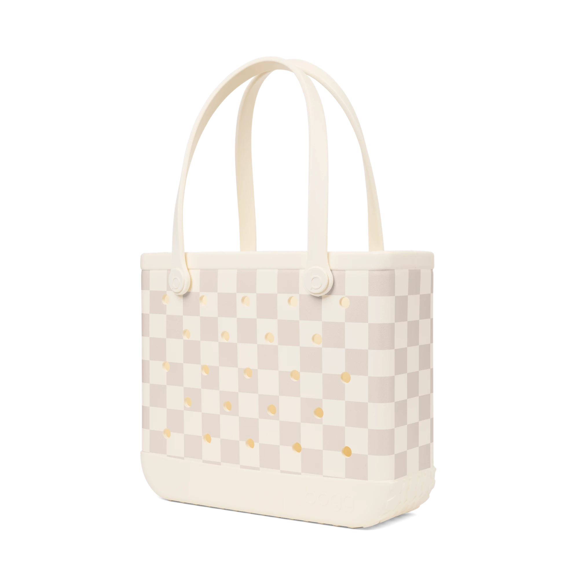 Baby Bag - Checkered Coconut/Mushroom