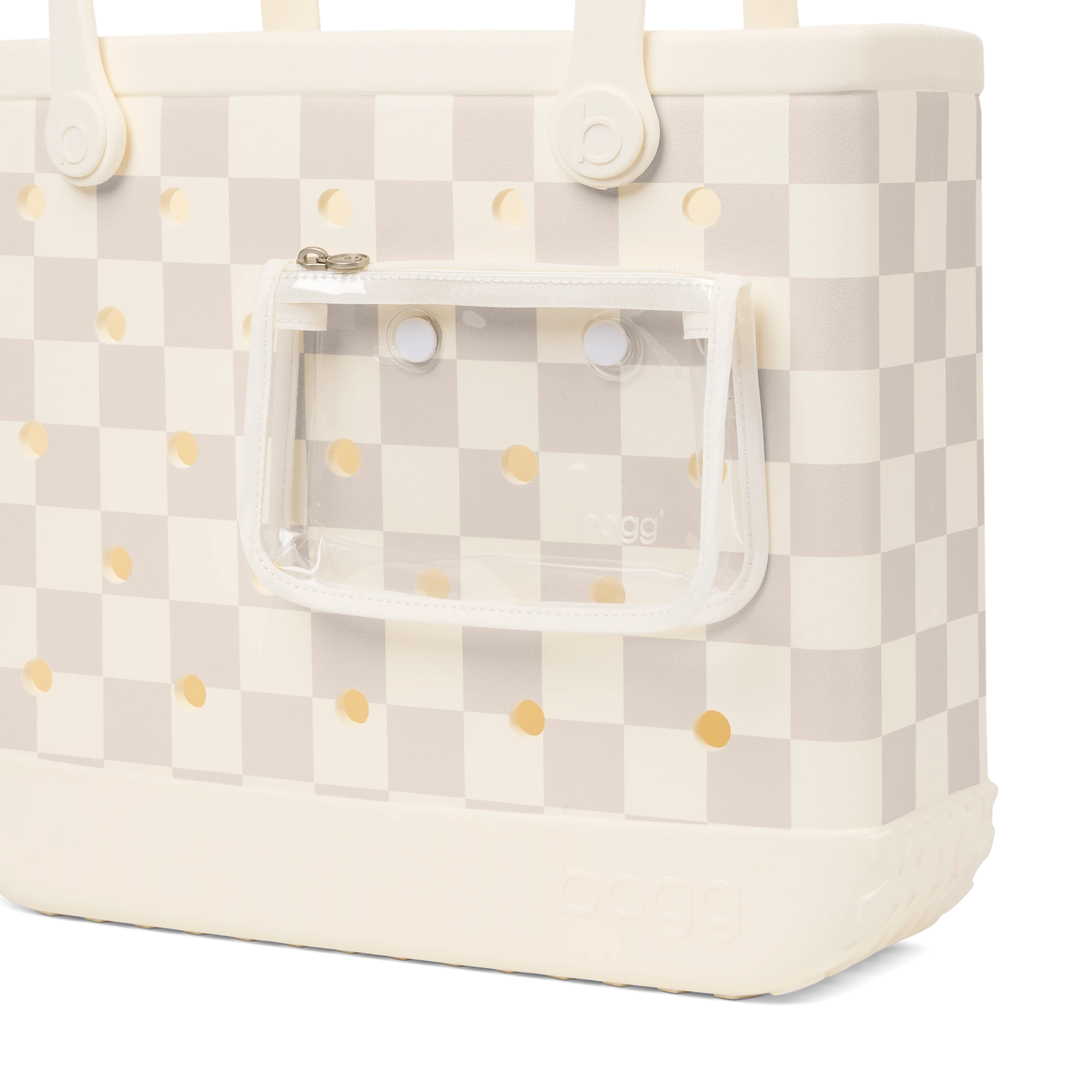 Baby Bag - Checkered Coconut/Mushroom