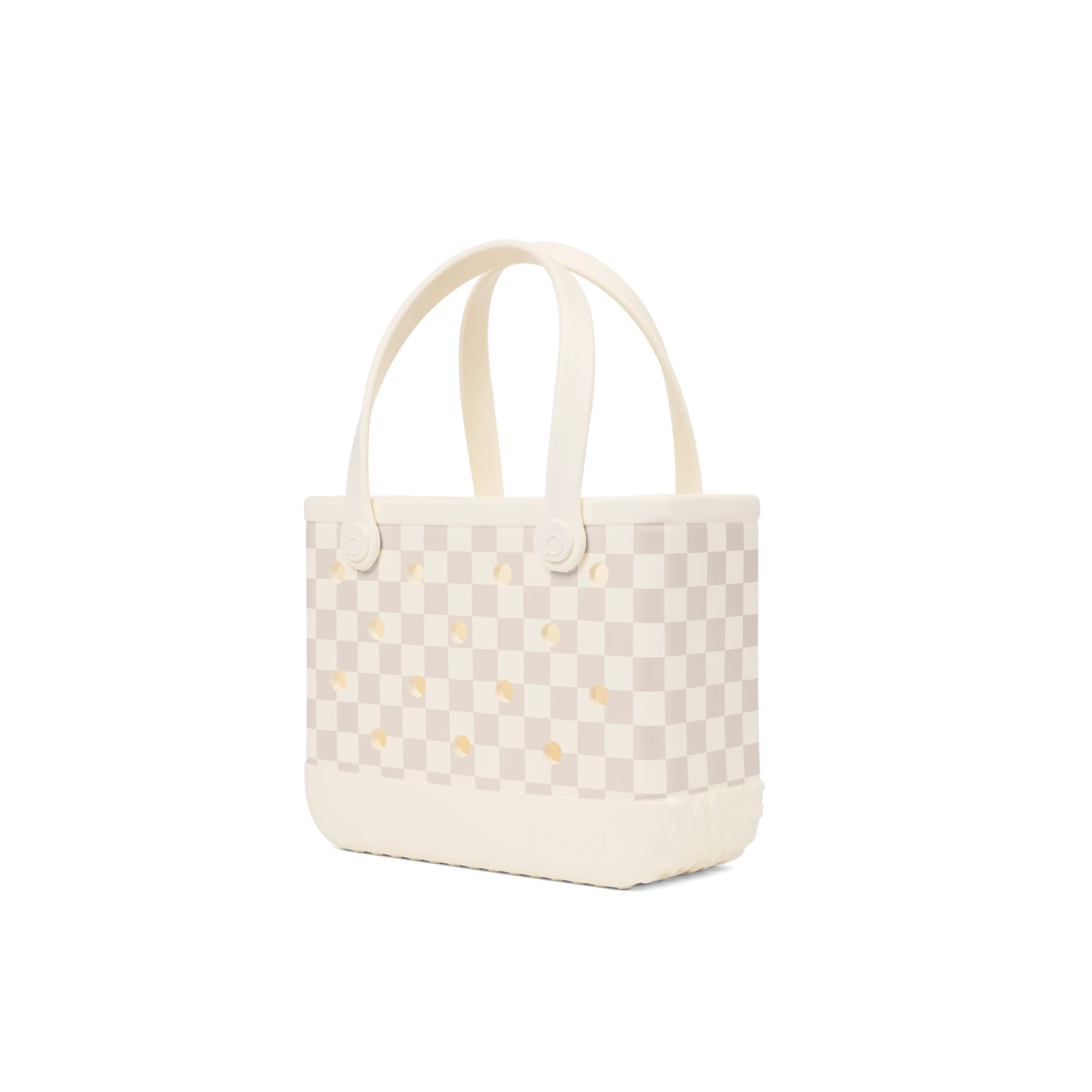 Bitty Bag - Checkered Coconut/Mushroom