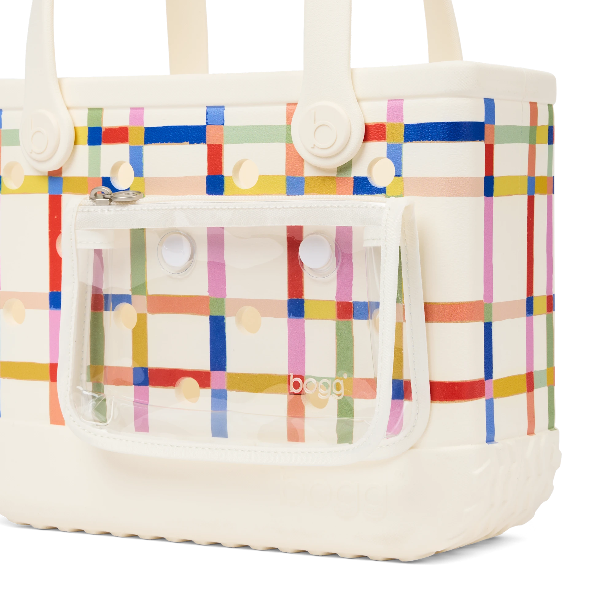 Bitty Bag -Red White and Plaid
