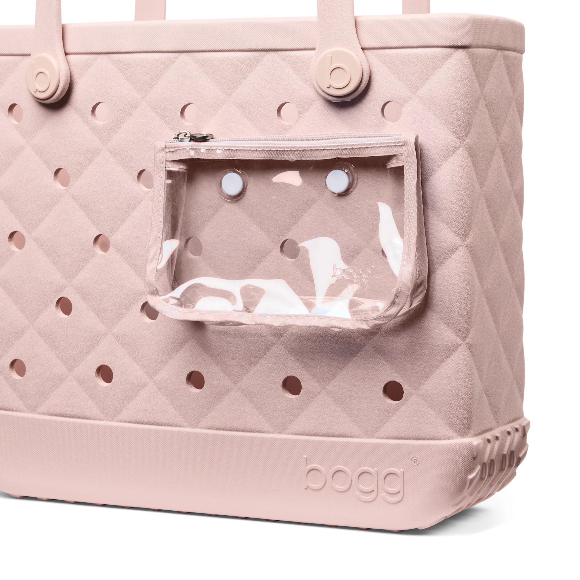 Baby Bag - Quilted Rose Petal