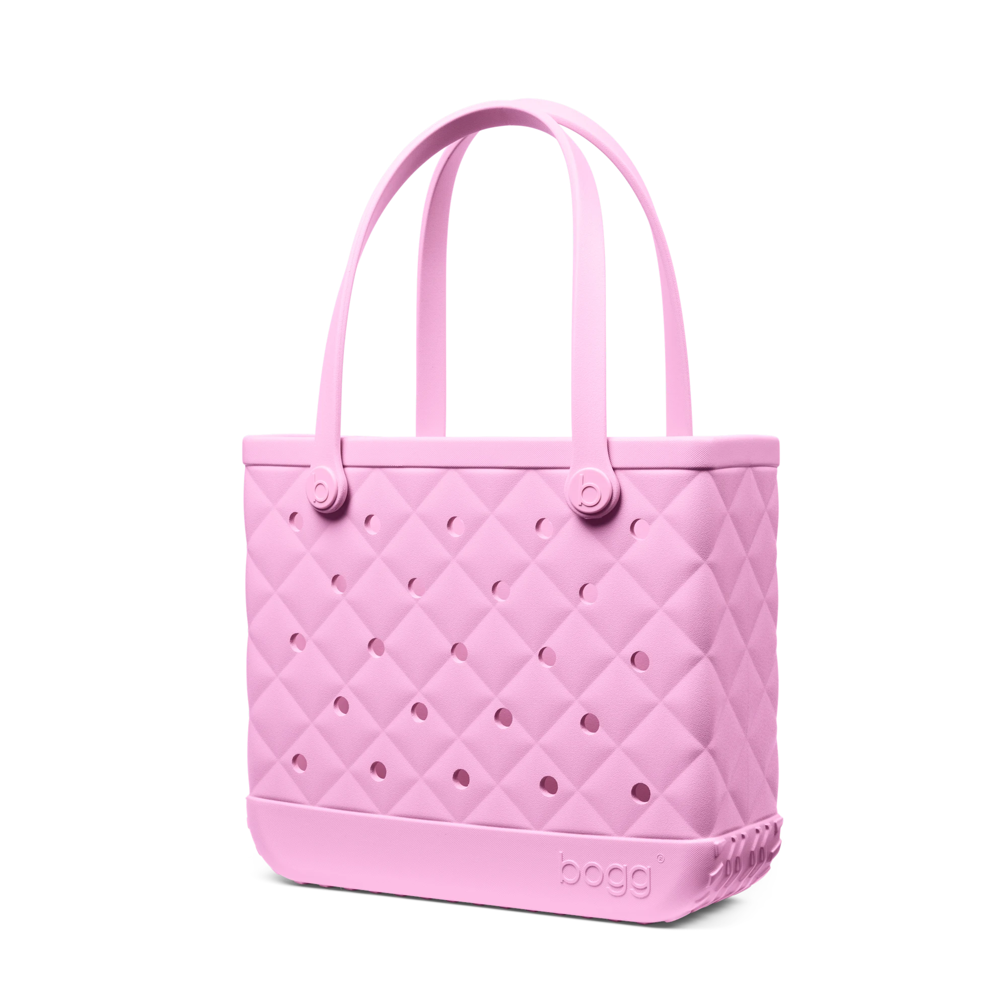 Baby Bag - Quilted Pink Taffy
