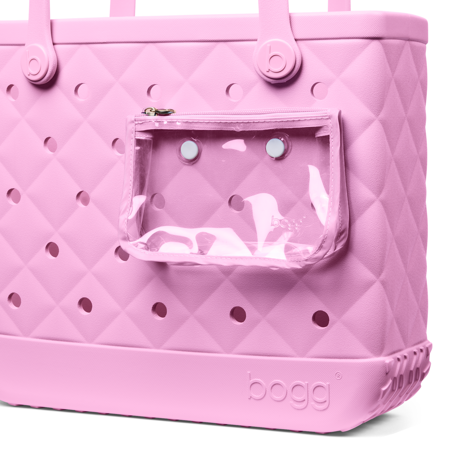 Baby Bag - Quilted Pink Taffy