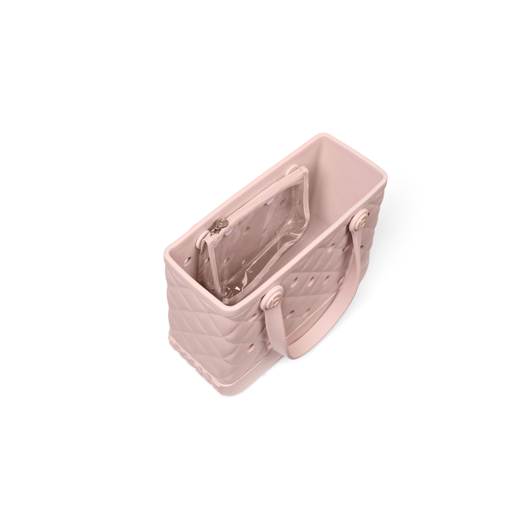 Bitty Bag - Quilted Rose Petal