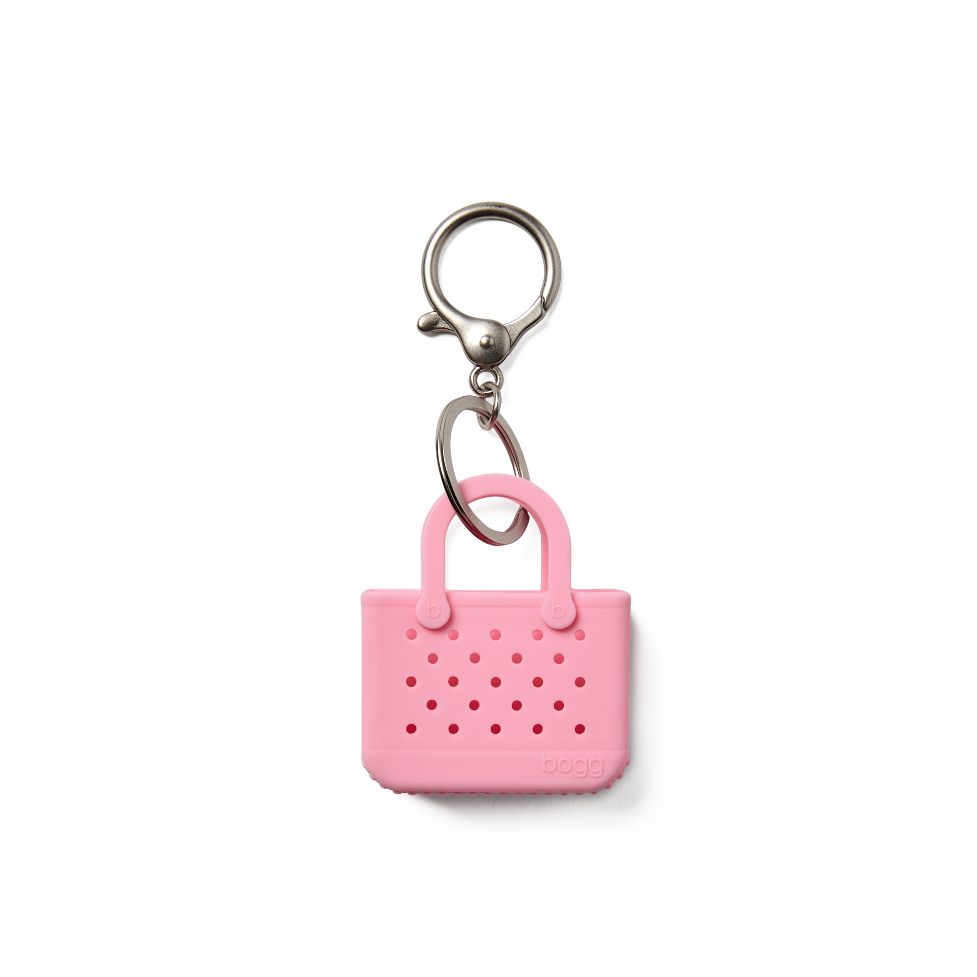 Tiny Tote Keychain - Blowing Pink Bubbles