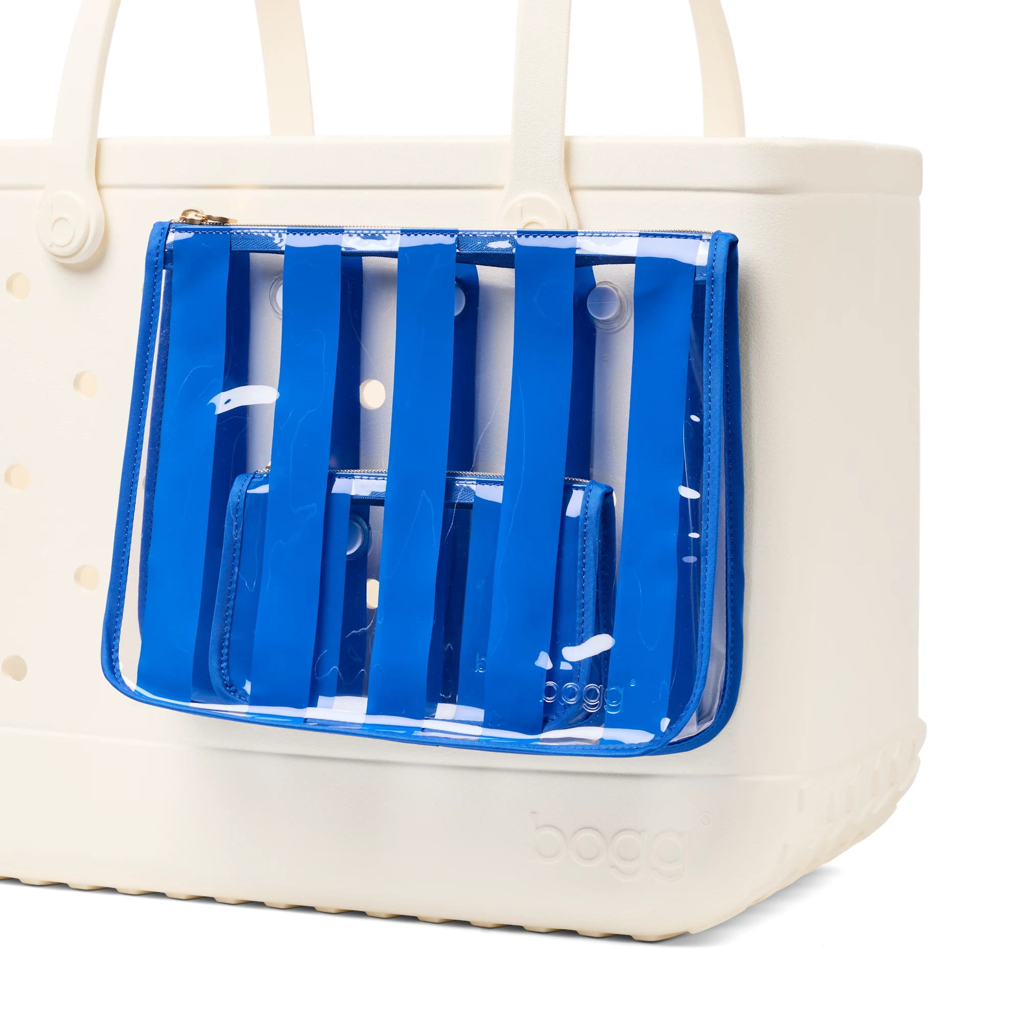 Bag Decorative Insert - Mykonos Blue